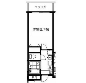 東京都品川区旗の台３丁目 賃貸マンション 1K
