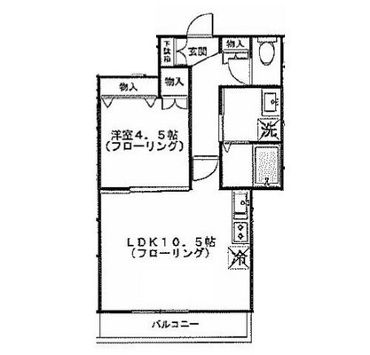 品川区賃貸マンション・1LDK