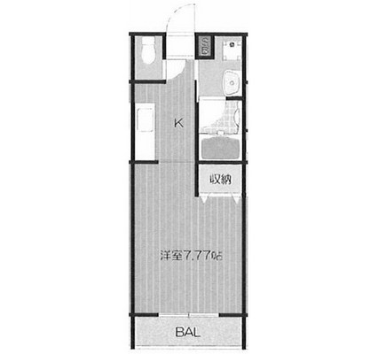 品川区賃貸マンション・1K