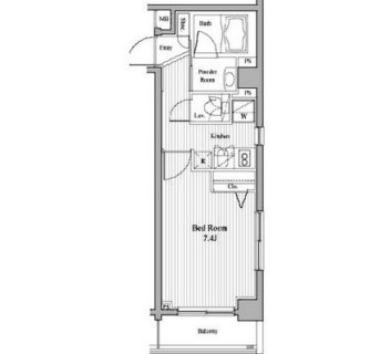 東京都品川区東品川３丁目 賃貸マンション 1K