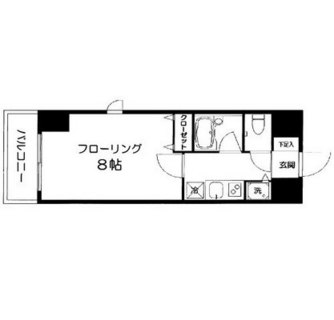 東京都品川区東大井１丁目 賃貸マンション 1K