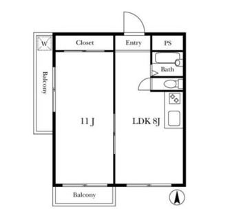 東京都品川区西五反田６丁目 賃貸マンション 1LDK